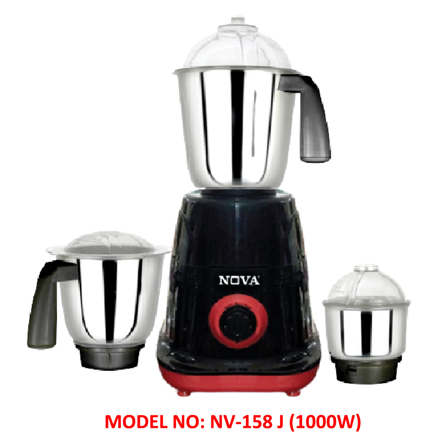 NOVA Mixer, Grinder Juicer & Blender Model  NV- 158 J