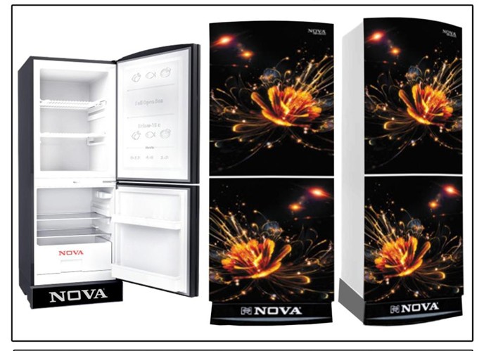 NOVA Refrigerator 185LTR Model  NV - 601