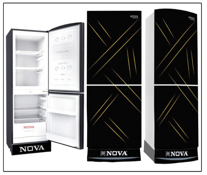 NOVA Refrigerator 185LTR Model NV - 602