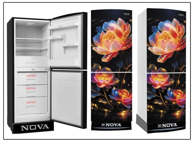 NOVA Refrigerator 220LTR Model : NV- 603